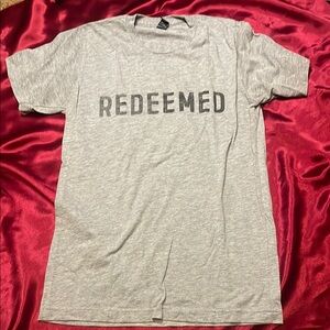 Redeemed Grey T-Shirt Small